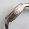 Titanium de alta qualidade piloto masculino de relógio mecânico automático 46 mm Dial grande safira espelho Hands Textura Perseguição perfeita de relógios de contra-luxo