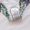 One-Pieces Flower Print Girls Kinder ein Stück Badeanzug 2024 Sommer Mädchen Kid Badebekleidung Falbala Kinder Strand Badeanzug Monokini Y240412