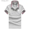 Men's Polos Designer Mens Basic Busty Polos T-shirt Fashion France Brand Mens T-shirts brodés Badges de lettres de brassard brodés L49