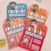 Storage Bags Cute Children's Birthday Gift Bag Biscuits Candy Packaging Kindergarten Transparent Self Sealing