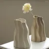 Vasi Vase originale decorazione per la casa esterna moderna moderna ornamento unica tavolo da matrimonio in ceramica florero minimalista nordico