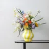 Vases nordics INS MAISIVAL LITE JAUNE JAUNE BRYPBELIELIED VASE VASE VASE