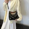 Drawstring Youdeyisi Chinese stijl damestas: handgemaakte kralen nationaal borduurwerk retro one-shoulder messenger tas niche