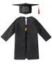 Clothing Sets Kids Graduation Gown Bachelor Costumes Primary School Students With Tassel Cap For Boys Girls Robe Outfits