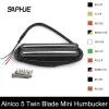 Cables Alnico 5 Dual Hot Rails Humbucker Pickup Single Coil Sized For ST/SQ Guitar Parts 9K MultiColour