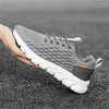Casual Shoes Sky Blue Knit Summer Boy Sneakers For Men 2024 Wholesale Products Sport Beskete Portable Boty