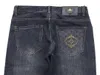 Nowa moda Długie proste dżinsy l męskie słynne dżinsy motocyklowe Robin Designer dżinsy l Pants Fashion Pants Wysokiej jakości marka Wytrzymałe dżinsy
