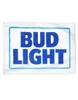 Biervlag voor Bud Light 3x5ft vlaggen 100D Polyester Banners Indoor Outdoor Vivid Color Hoge kwaliteit met twee messing doorvoertalen4245335