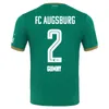 23 24 augsburg heren voetbaltruien Demirovic Maier Beljo Gumy Oxford Pfeiffer Gouweleeuouw Breithaupt Uduokhai Home Away Football Shirts