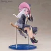 Action Toy Figures 21cm vandrande häxa resan för Elaina Fly to the Sky Anime Figure Kawaii PVC Model Doll Peripherals Figures Manga Gift Toy Y240415