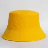 Unisexe Tersinir Kova Şapkaları Adam Kadın Pamuk Balıkçı Kapağı Kız Çocuk Günlük Tatil Chapeau Bob Casquette Gorras 240403