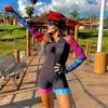 Givelo Womens Cycling Monkey Mtb Jumps Suit à manches longues UV Vêtements à vélo Feminino Jumpsoit Ciclismo 240407