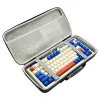 Acessórios EVA Caso Hard para Kzzi K75 RGB 75% Teclado Cascas duras Viajar Bolsa de transporte de mão resistente Zipper liso