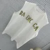 Designer Mens Round Neck Fashion 2B Letter Mönster Tryckt Casual Sports Loose Cotton Sleeveless T-Shirt Tank Top