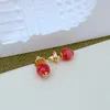 luxury tb brand t letters designer earrings women 18k gold retro letter pearl ball double side Teacherday have brincos oorbellen earring earings ear rings jewelry