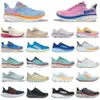 Бесплатная доставка Hokah One Rrote Shoes Clifton 9 8 x2 Cloud Blue Summer Song Cycramen Outdoor 36-45