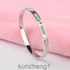 Kajia Internet Celebrity armband met hetzelfde ontwerp met strenge bezaaide diamanten armband titanium stalen sieraden roestvrijstalen armbandarmband