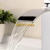 Bathroom Sink Faucets Wholesale And Retail Deck Mount Waterfall Faucet Vanity Vessel Sinks Mixer Tap Cold Water