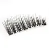 Triple Magnet Eyelashes 3D Magnetic Eyelashes Natural False Handmade False Eyelash Fake Eyelashes Extension Glue Free 3D Lashes ZZ