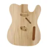 Guitar Unfinished Guitar Body Fit for Tlt02 Electric Guitar, Maple Wood Diy Parts,