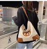 Designer Handbag Large capacity women's summer new fashion canvas shoulder bag Commuter portable size 32x41x9cm