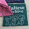 T-shirts pour femmes TREND BRANDE SUMBRE T-shirt Designer T-shirts décontractés Loy Lazy Harajuku Imprimerie de chien court à manches courtes en coton