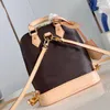 Backpack 9A Designer: mini borsetta spalla staccabile in pelle di lusso con maniglia top arrotondata abbagliante logo-bloccato con tastiera