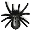 RC Spider Eye Shine Halloween Simulation Scary Plush Creepy Tarantula Remote Control Tricky Cockroach Soft Prank Lizard Kid Toy 240408