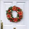 Flores decorativas 40 cm Christmas Wrinal