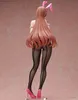 Figure di giocattoli d'azione 46 cm Ijirare binding Ijirere Fukushuu Saimin Minako Sanada Bunny Ver 1/4 PVC Action Figure Collezione per adulti Modello Toy Doll Regali Y240415