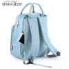 Bolsas de fraldas Novo Backpack Backpack Backpack Multifuncional Impermeável Maternidade Bolsas de Nappy Mommy Backpack Backpack Bag Baby Nappy Cares L410