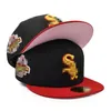 2023 Großhandel heiße Marke Unisex Los Angeles Baseball Caps Bones lässige Outdoor -Sportarten für Männer Frauen ausgestattet Hüte Full Closed Design Size Caps S12