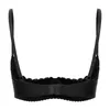 Bras Womens Lace Lingerie Adjustable Spaghetti Straps Underwire Brassiere 1/4 Cup Push Up Shelf Bra Underwear Sexy Clubwear