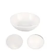 Plates 4 Pcs Mini Ceramic Saucer Containers Exquisite Dipping Bowls Small Plate Condiment Seasoning Dishes