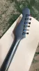 Cabos OEM 6 String Guitar, acabamento azul, hardware cromado de entrega gratuita