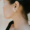 Boucles d'oreilles étalon 1 paire de femmes boucles d'oreille Belle fête de Pâques d'oeuf pour fille