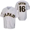 2024 Yoshinobu Yamamoto Baseball Jersey Shohei OHTANI Jeugdmannen Dame Japanse truien Yu Darvish Team Japan Hokkaido Nippon-Ham Fighters Shirts voor man vrouwen kinderen