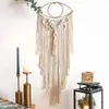 Tapissries macrame tassel tapestry vägg hängande boho heminredning juldekoration bohemian vävt bröllopsfest hus