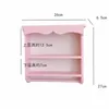 Placas decorativas japoneses Kawaii Pink Bedroom prateleiras