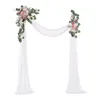 Fleurs décoratives arc arc swag draping Garland Wedding Arrangement Supplies