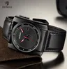 2020 Ruimas Luxury Automatic Watches Men Square Dial Mechanical Watch Black Leather Wristwatch Relogios Masculino Clock 65023120