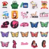 2023 New Dance Selina PVC Charms Custom Designer für Gummi -Reizschuhe und Armbandgeschenke Kinder Schuhtaschen Schuhe Accessoires