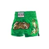 Summer Childrens Muay Thai Pants Style Boxer solide Shorts Adult Fighting Sanda Kick Broider Boxing Trunks 240402