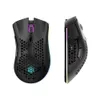 Draadloze muis holle gat ontwerp draagbare muis oplaadbare RGB verlicht kantoor gaming muis 240415