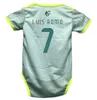 2024 México bebê de alta qualidade e camisas de futebol leves H. lozano araujo g.ochoa Rodriguez E.Sanchez Arteaga J.Gallow Home Away Futebol Shirts BB Manga curta