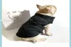 Dog Apparel Designer Dog Clothes Cold Weather Apparel Windproof Puppy Winter Jacket Waterproof Pet Coat Warm Pets Vest With Hats F6461859