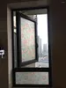 Fönsterklistermärken färgad retrofilm målat glas klistermärke ogenomskinlig pvc integritet toning självhäftande dekorativ