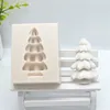 Baking Moulds Luyou 3D Christmas Tree Silicone Resin Molds Pastry Fondant Mould Wedding Accessories FM006 Cake Decoration Tools Kitchen