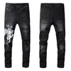 Herren Amirir Jeans Damen Designer Jeans Distressed zerrissener Biker Slim gerade Jeans für Männer Printarmee Modem Manns Skinny Hosen