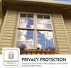 Window Stickers 30X100CM One Mirror Glass Film Adhesive Self Way Heat Tint Solar Privacy Office Insulation Home For